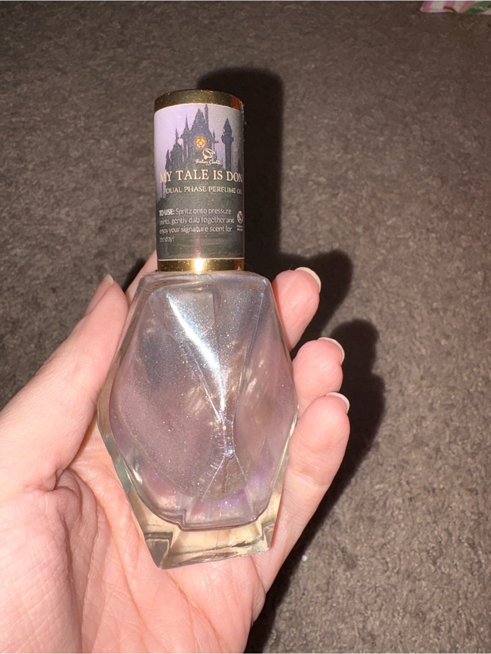 My Tale Is Done Shimmery Iridescent Perfume Oil